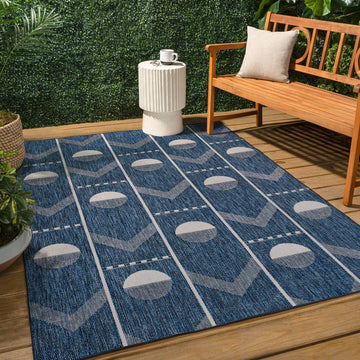 Soren Modern Geometric Indoor/Outdoor Area Rug